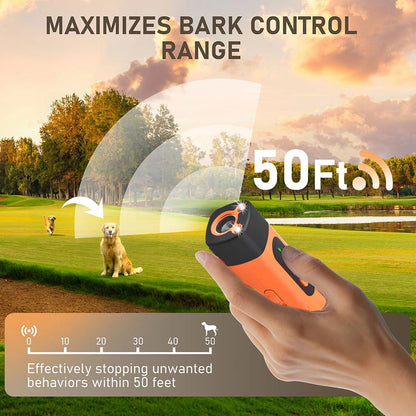 Safe & Humane Ultrasonic Dog Repeller – Portable Bark Control & Training Aid