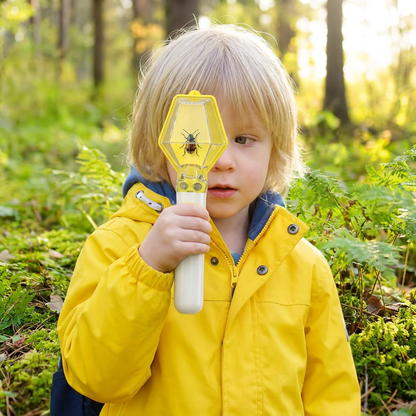 Outdoor Exploration Bug Catcher Featuring 6X Magnifier for Kids Insect Viewing