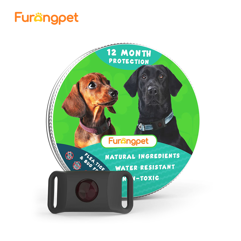 Natural Flea and Tick Collar 12 Months Waterproof Protection