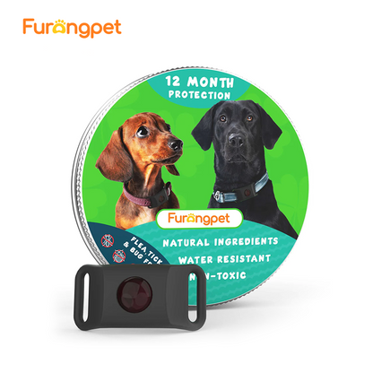 Natural Flea and Tick Collar 12 Months Waterproof Protection