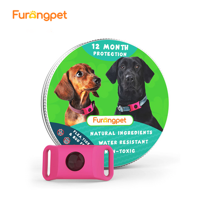 Natural Flea and Tick Collar 12 Months Waterproof Protection