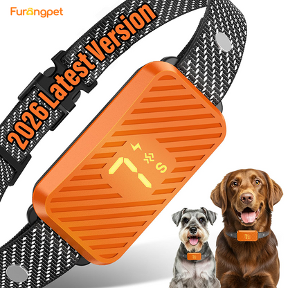 Furongpet™ Smart No Bark Collar for Dogs – Rechargeable Waterproof Bark Control