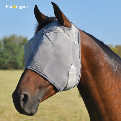 UV Protection Breathable Mesh Horse Fly Mask