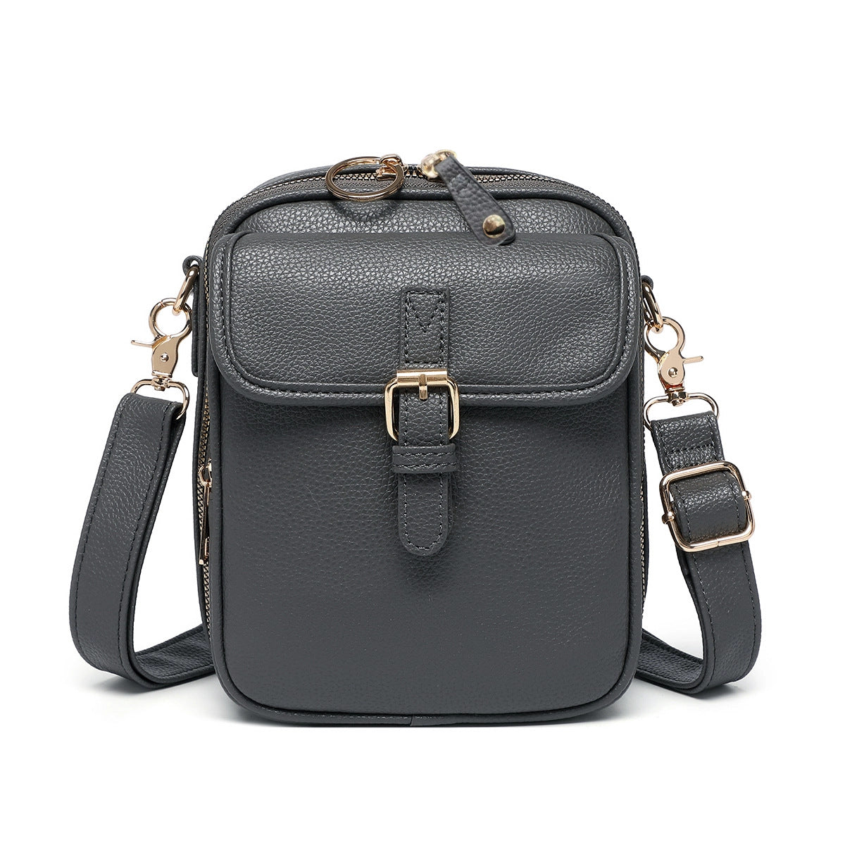 Crossbody Leather RFID Bag
