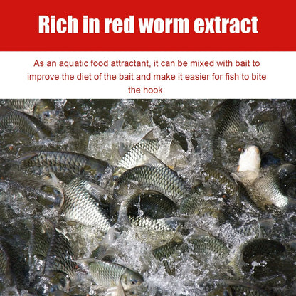 🎣Concentrated Red Worm Fishing Attractant – Draw More Fish, Faster Bites