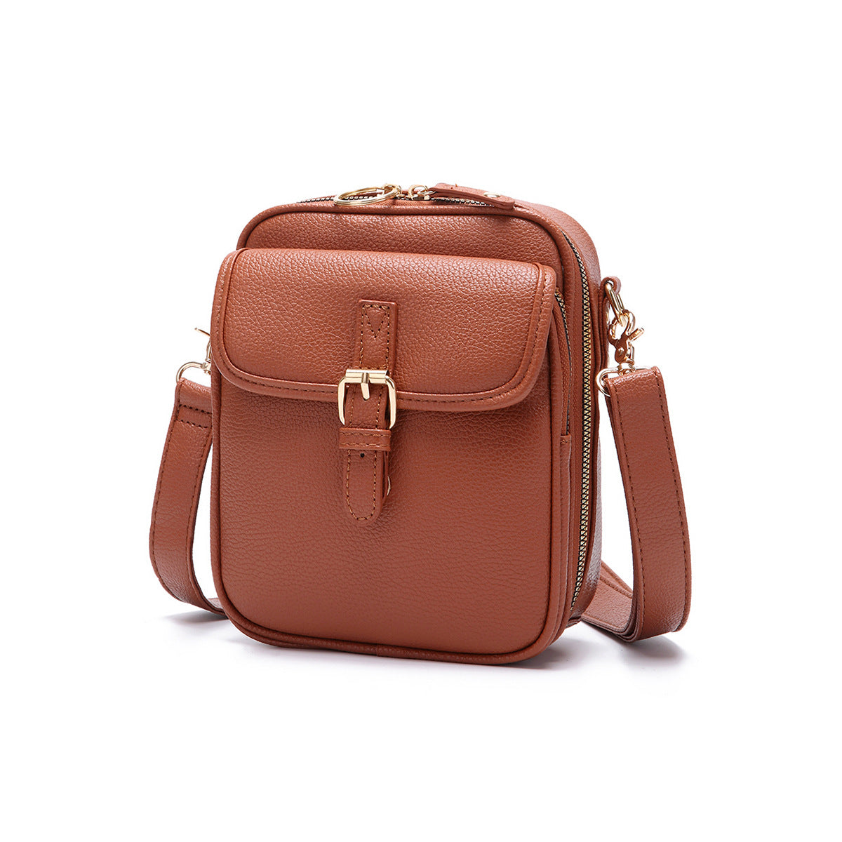 Crossbody Leather RFID Bag