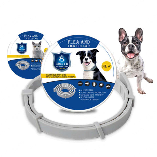 4 Pack Natural Flea Collar Safe Effective Tick Protection Dogs