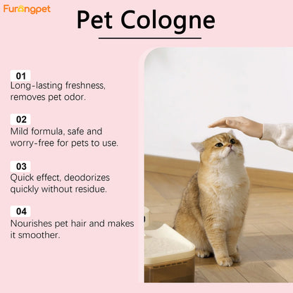 Furongpet™ Pet Cologne Spray for Dogs & Cats Odor Control