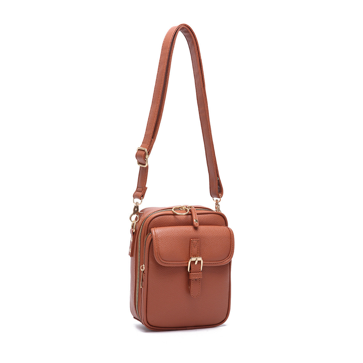 Crossbody Leather RFID Bag