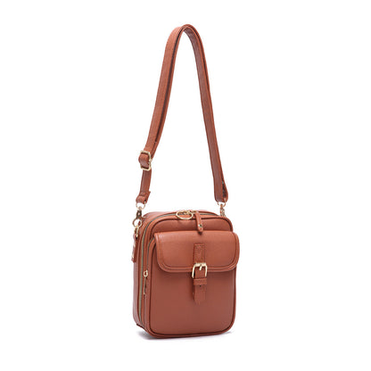 Crossbody Leather RFID Bag