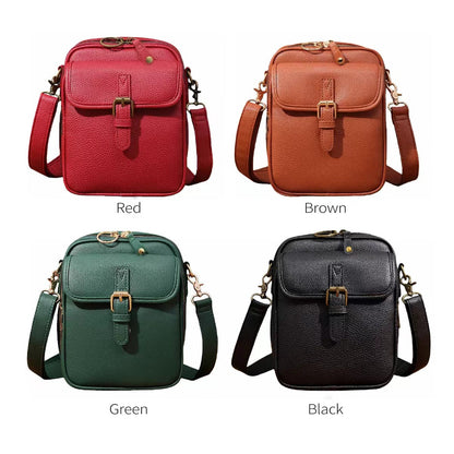 Crossbody Leather RFID Bag
