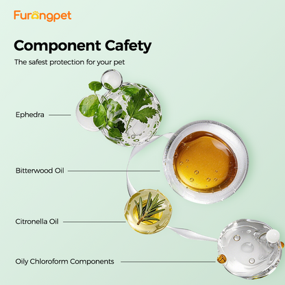 Furongpet™ Natural Flea & Tick Collar – Long-Lasting Protection