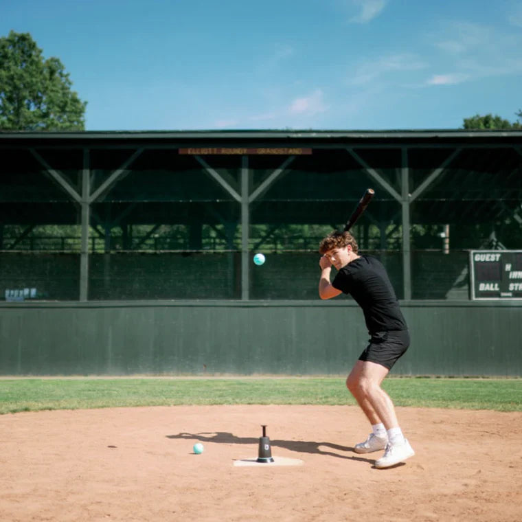 Portable Automatic Baseball Batting Training Tee Popper