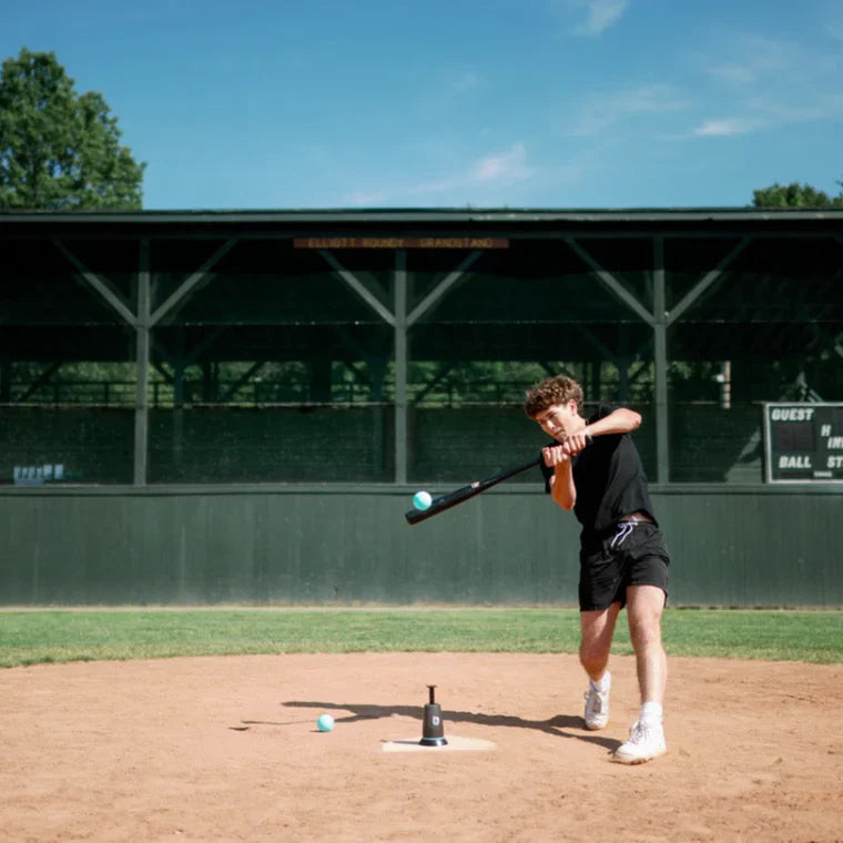 Portable Automatic Baseball Batting Training Tee Popper