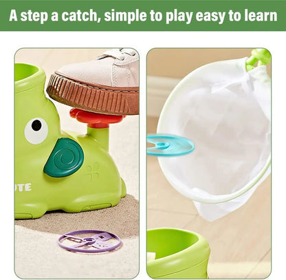Flying Disc Launcher Elephant Toy