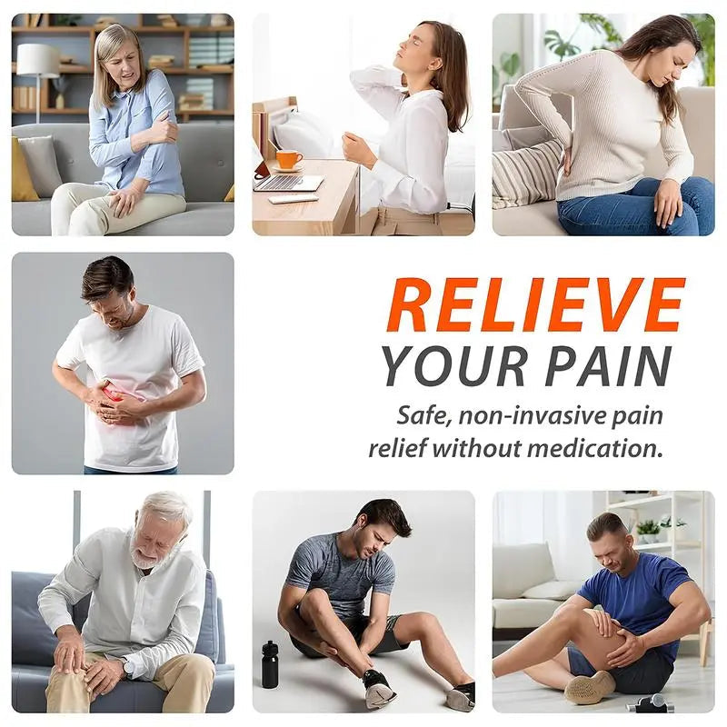 Targeted Relief for Deep Discomfort. Professional Portable TENS Unit