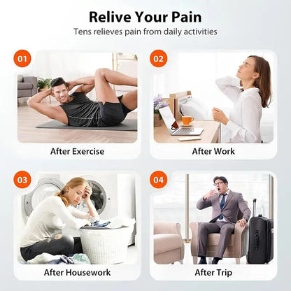 Targeted Relief for Deep Discomfort. Professional Portable TENS Unit