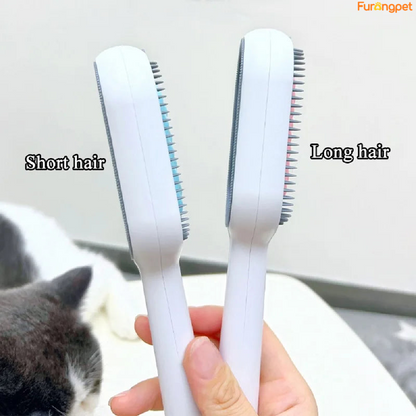 3-in-1 Pet Brush with Water Tank for Cats & Dogs