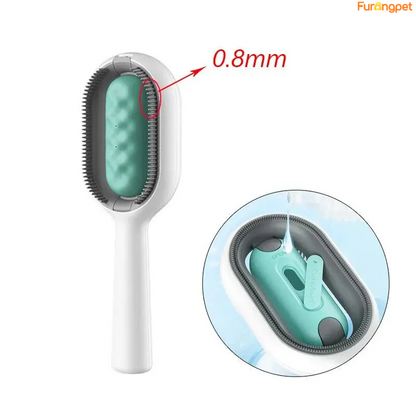 3-in-1 Pet Brush with Water Tank for Cats & Dogs