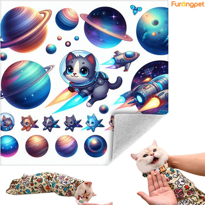 Cat Calming Grooming Wrap Blanket