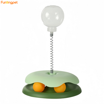 Cat Puzzle Food Leaking Ball Toy – Interactive Treat Feeder for Cats and Dogs