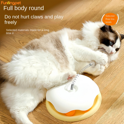 Cat Puzzle Food Leaking Ball Toy – Interactive Treat Feeder for Cats and Dogs