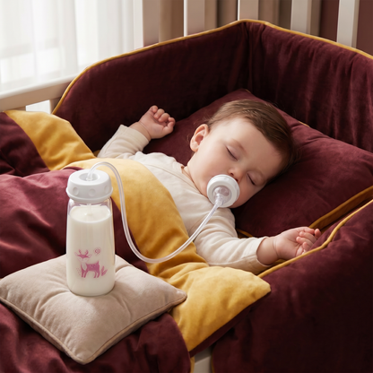 Self-Feeding Hands-Free Baby Bottle
