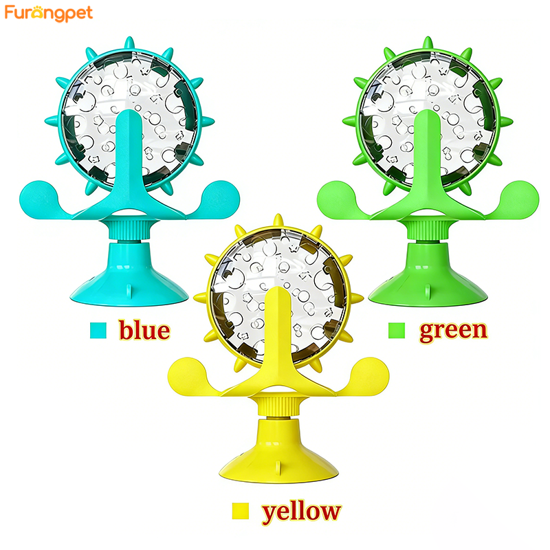 Interactive Treat Spinner – Puzzle Feeder Toy for Dogs & Cats