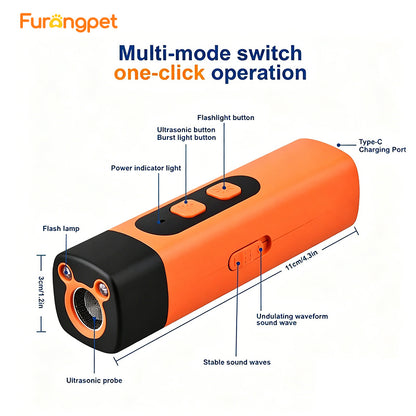 Ultrasonic Dog Bark Deterrent & Training Device