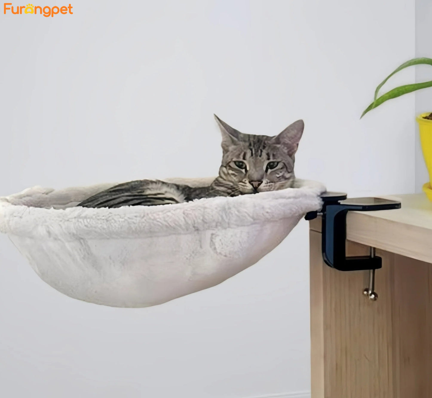 Furongpet™ Cozy Desk-Side Cat Nest