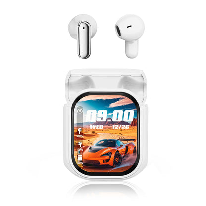 Bluetooth Hi-Fi ANC Headphones LED Touch Screen AI Translator
