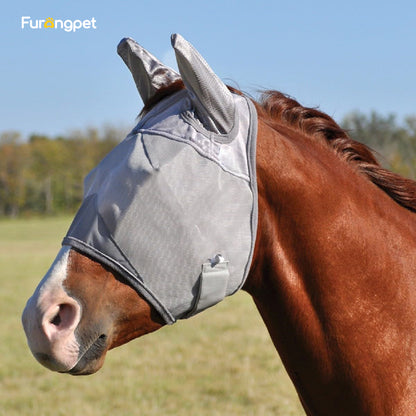 UV Protection Breathable Mesh Horse Fly Mask