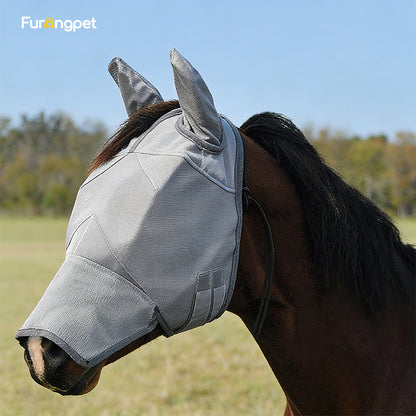 UV Protection Breathable Mesh Horse Fly Mask