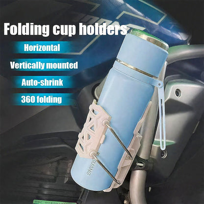 Self-Adapting Flexible Cup Holder for Different Sized Cups