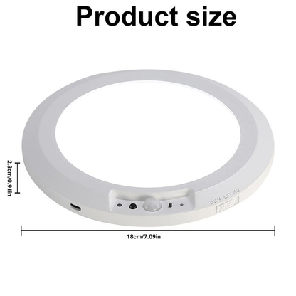 Dimmable rechargeable ceiling light with motion sensor – magnetic & wireless