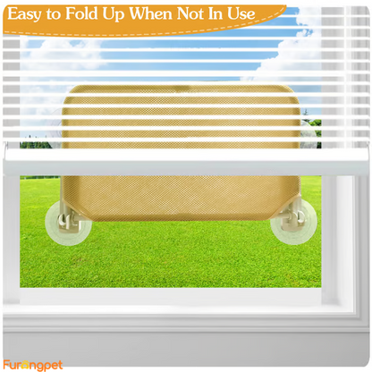 Furongpet™Foldable Cat Hammock Suction Cup Cat Hammock