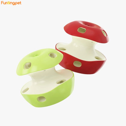🍎 Interactive Apple Cat Toy – Fun Prey Play for Curious Kitties!✨