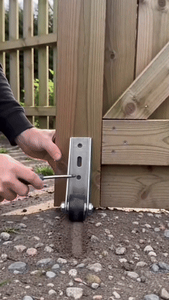 Heavy-Duty Sliding Gate Support Roller