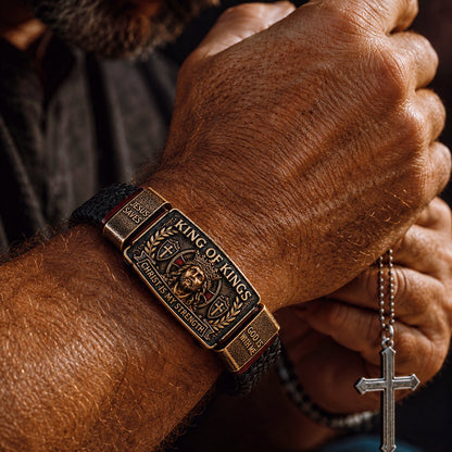 King of Kings Christian Adjustable Bracelet Gift