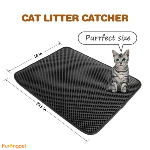 Furongpet™Non-Slip Cat Litter Mat