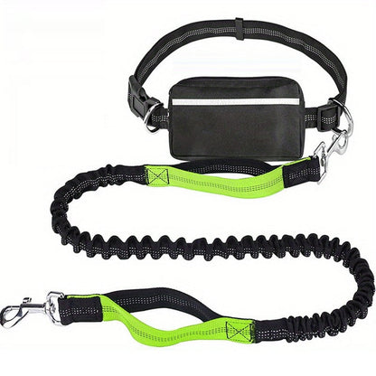 Furongpet™🐶Hands Free Dog Leash with Zipper Pouch