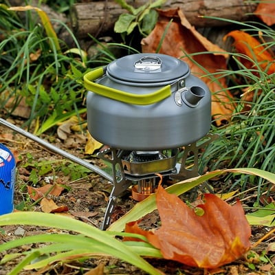 🔥Camping Gas Burner – 5800W, Piezo Ignition, Windproof