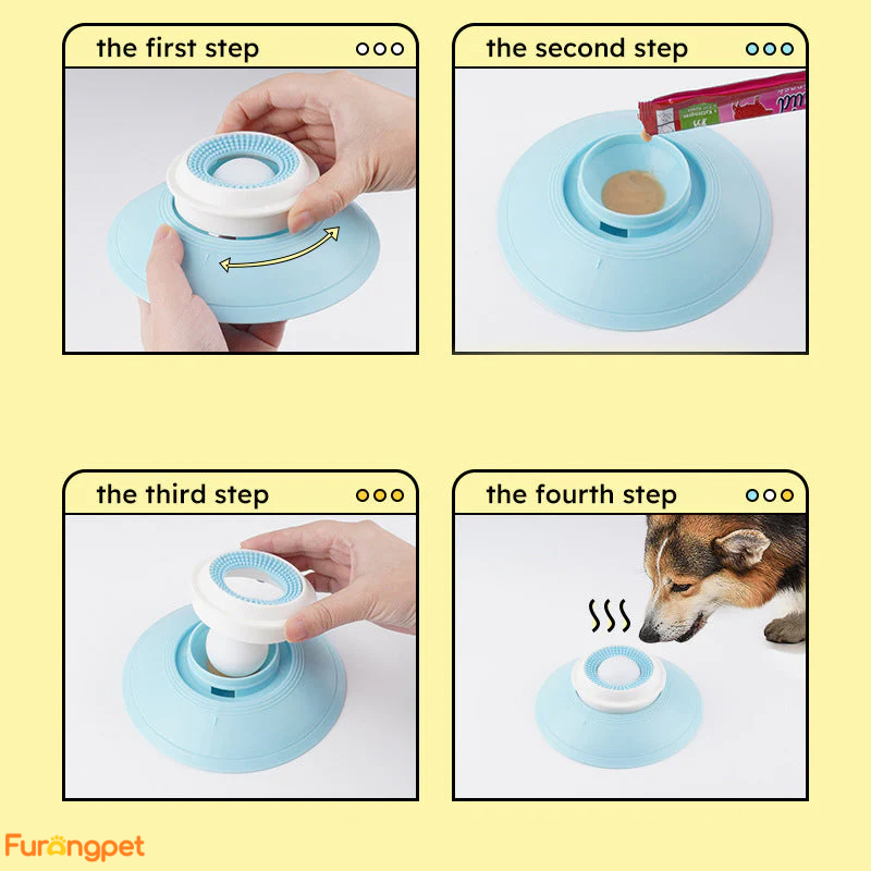 Furongpet™ Anti-Gulping Slow Feeder Dog Bowl
