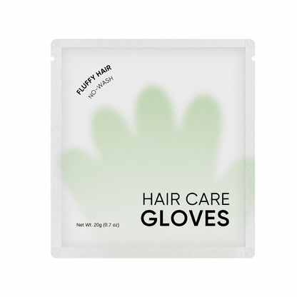 Rinse-Free Hair Cleansing Gloves for Oil Control