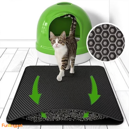 Furongpet™Non-Slip Cat Litter Mat