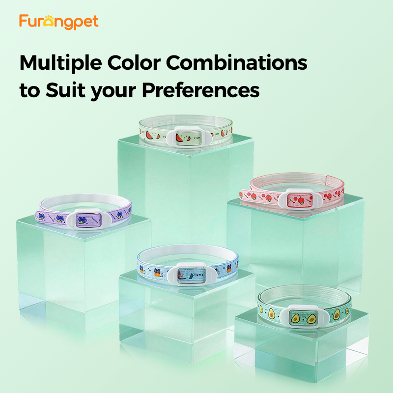 Furongpet™ Natural Flea & Tick Collar – Long-Lasting Protection