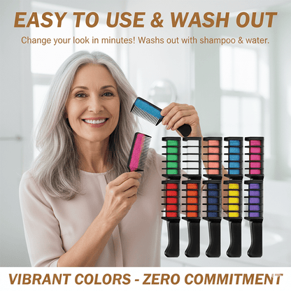 Ten-Color Hair Dye Comb for Home Use