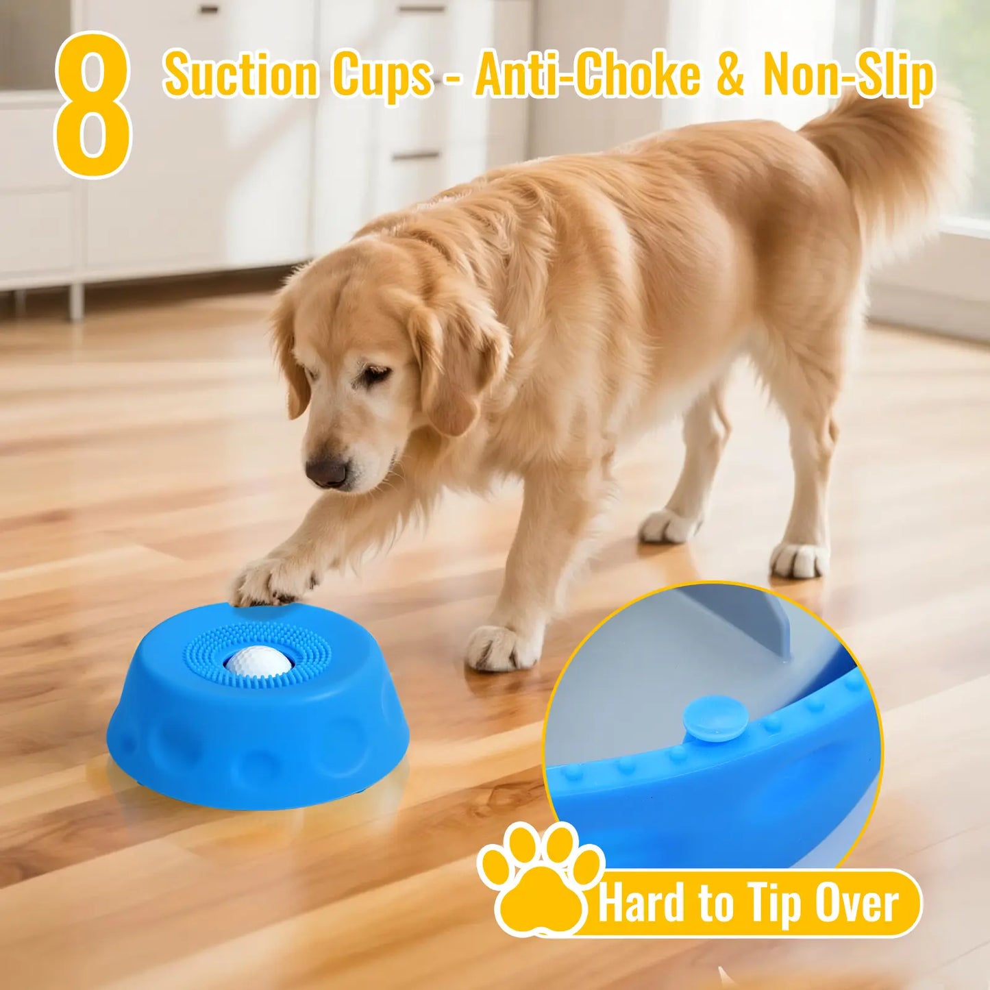 Furongpet™ 3-in-1 Slow Feeder Dog Bowl