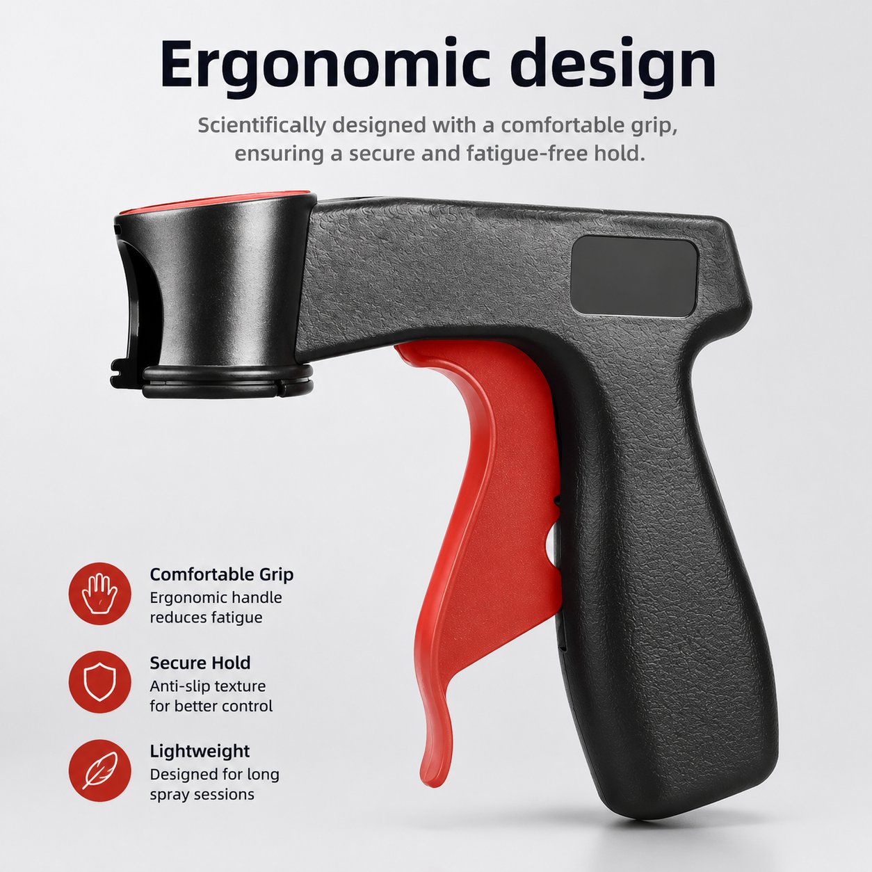 Universal Spray Paint Handle Tool  Portable Assisted Spray Nozzle for Paint & Color Change