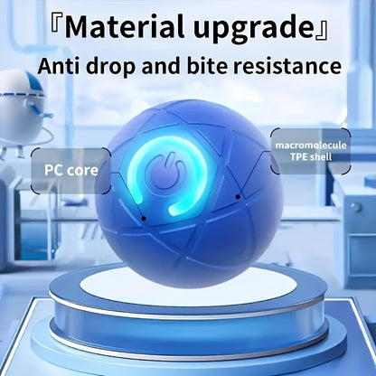 Auto-Bouncing Smart Pet Ball w/ Remote – Chew-Resist E-TPU | USB-C Recharge